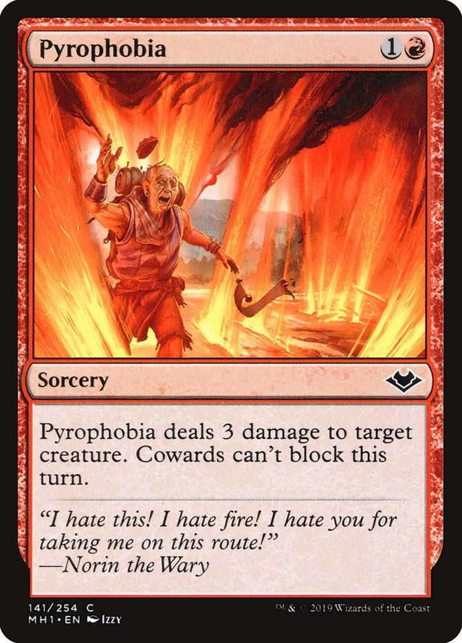 Pyrophobia [Modern Horizons] | Dumpster Cat Games