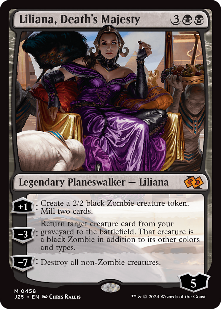 Liliana, Death's Majesty [Foundations Jumpstart] | Dumpster Cat Games