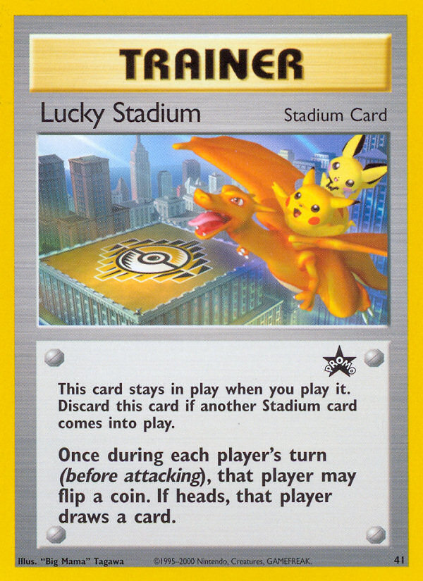 Lucky Stadium (41) [Wizards of the Coast: Black Star Promos] | Dumpster Cat Games