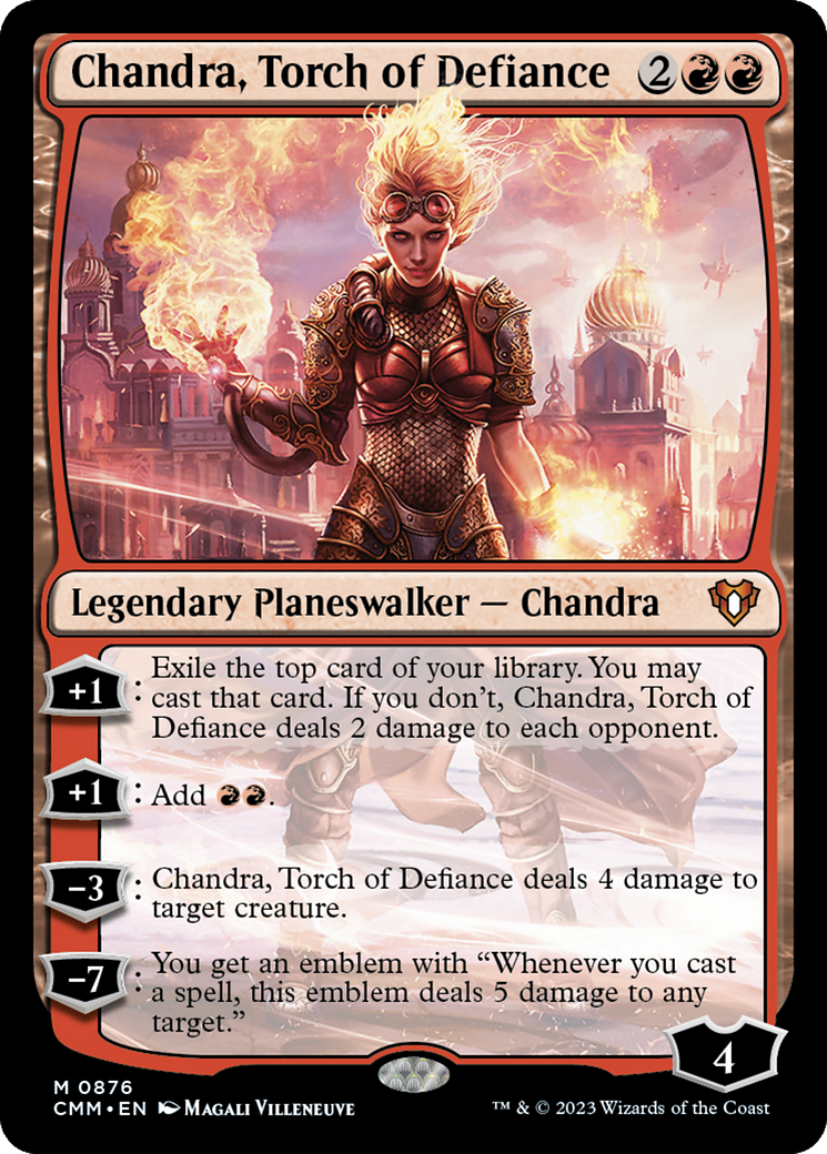 Chandra, Torch of Defiance [Commander Masters] | Dumpster Cat Games