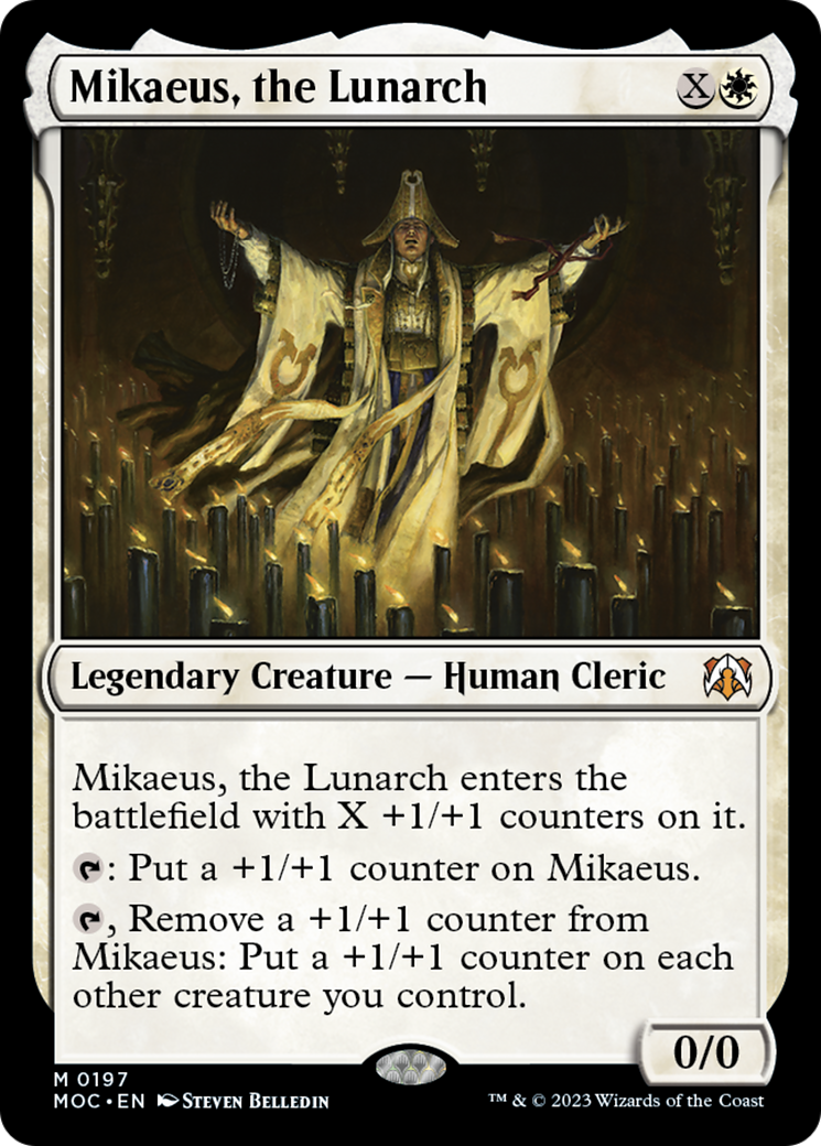 Mikaeus, the Lunarch [March of the Machine Commander] | Dumpster Cat Games