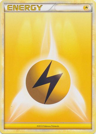 Lightning Energy (2010 Unnumbered HGSS Style) [League & Championship Cards] | Dumpster Cat Games