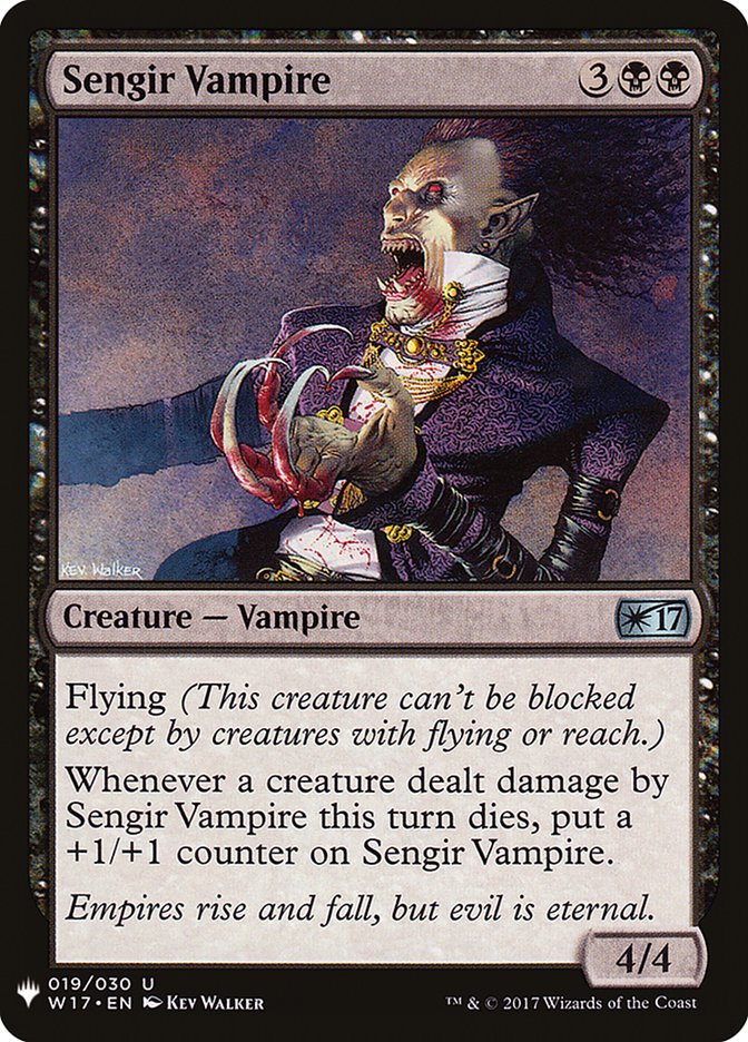 Sengir Vampire [Mystery Booster] | Dumpster Cat Games