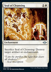 Seal of Cleansing [Modern Horizons 2] | Dumpster Cat Games