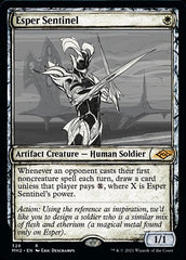 Esper Sentinel (Sketch) [Modern Horizons 2] | Dumpster Cat Games