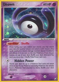 Unown (H) (H/28) [EX: Unseen Forces] | Dumpster Cat Games