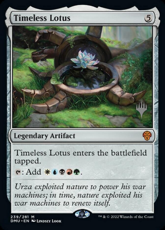 Timeless Lotus (Promo Pack) [Dominaria United Promos] | Dumpster Cat Games