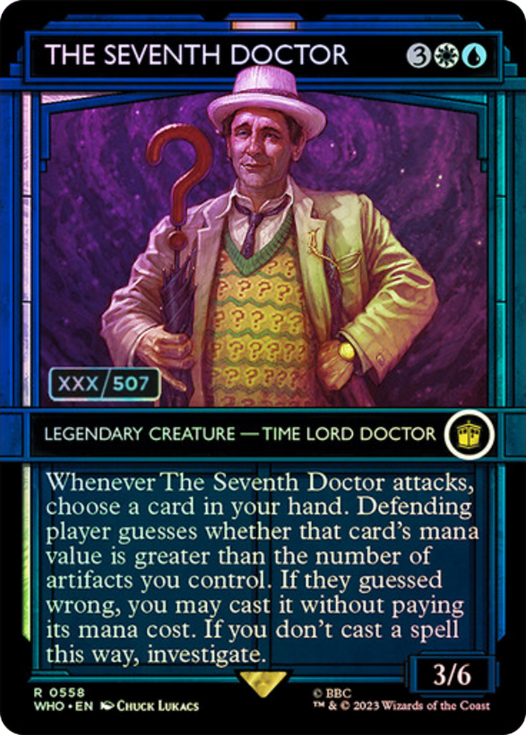 The Seventh Doctor (Serial Numbered) [Doctor Who] | Dumpster Cat Games