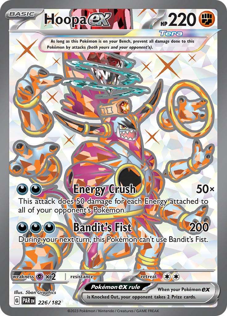 Hoopa ex (226/182) [Scarlet & Violet: Paradox Rift] | Dumpster Cat Games