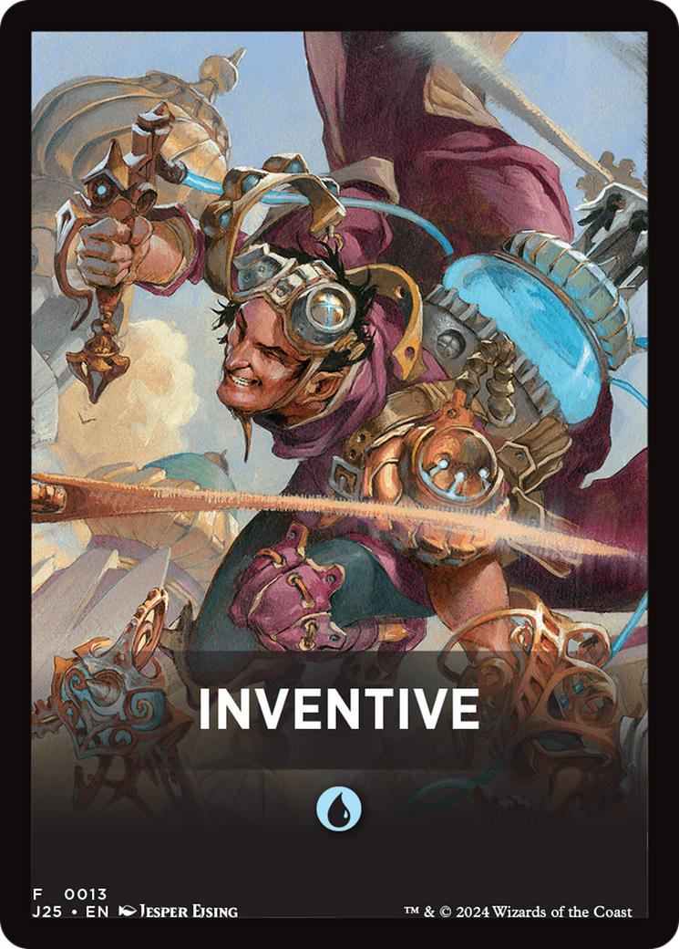 Inventive Theme Card [Foundations Jumpstart Front Cards] | Dumpster Cat Games