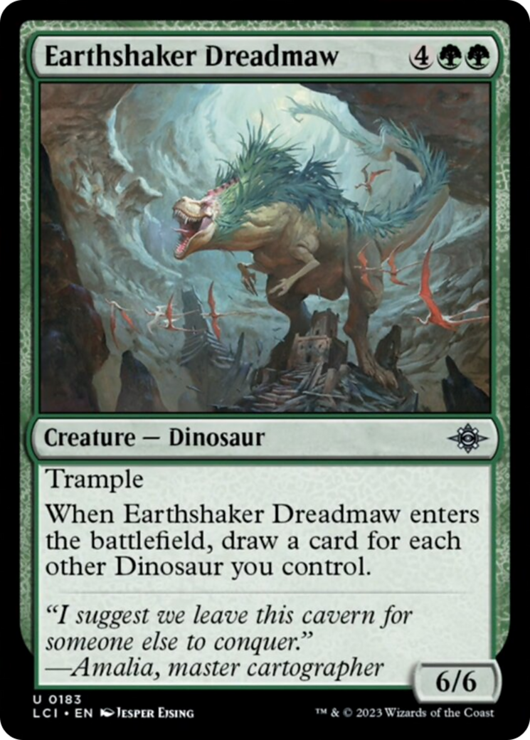 Earthshaker Dreadmaw [The Lost Caverns of Ixalan] | Dumpster Cat Games