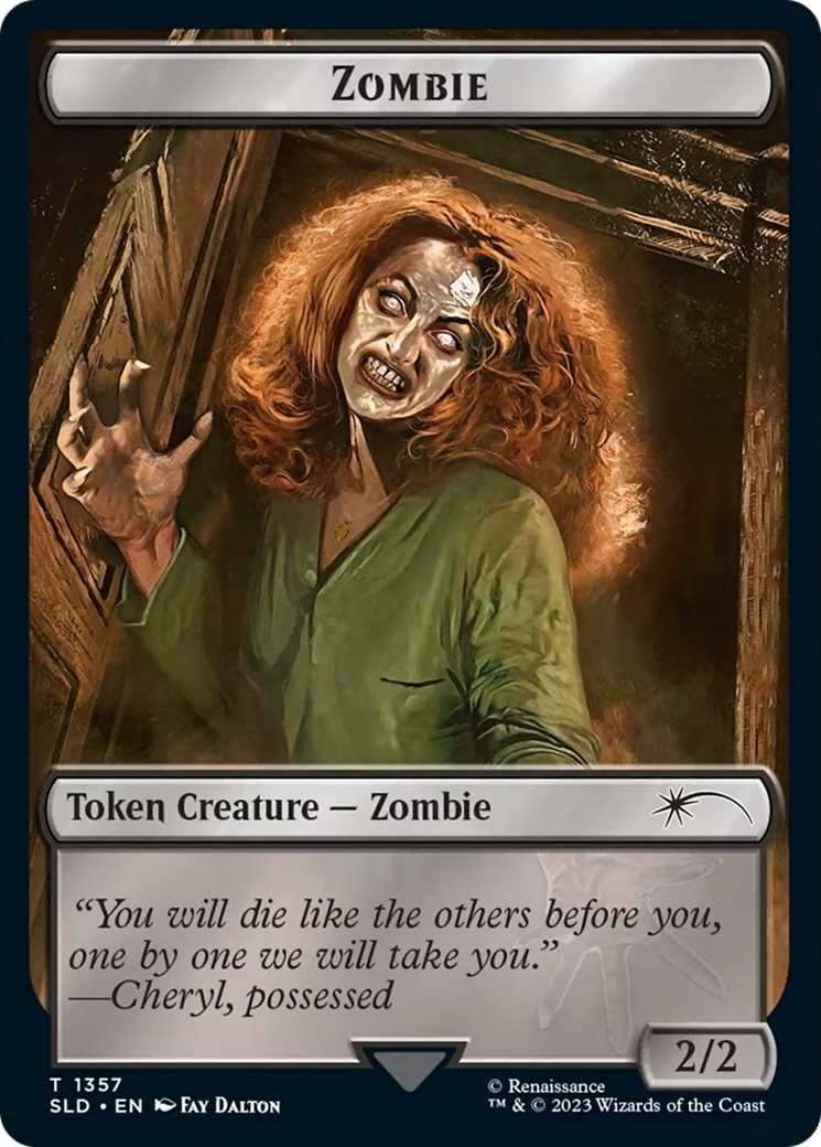 Zombie Token [Secret Lair Drop Series] | Dumpster Cat Games