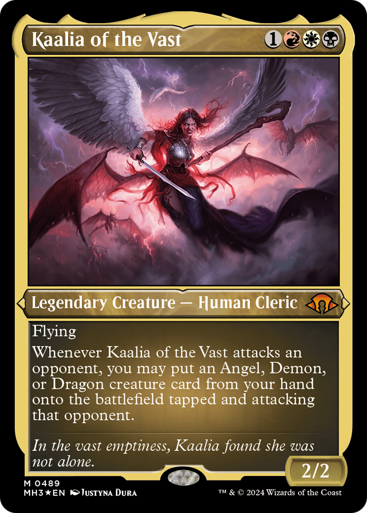 Kaalia of the Vast (Foil Etched) [Modern Horizons 3] | Dumpster Cat Games