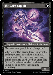 Throne of the Grim Captain // The Grim Captain [The Lost Caverns of Ixalan] | Dumpster Cat Games