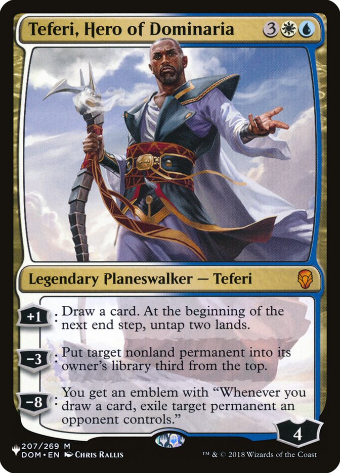 Teferi, Hero of Dominaria [The List] | Dumpster Cat Games