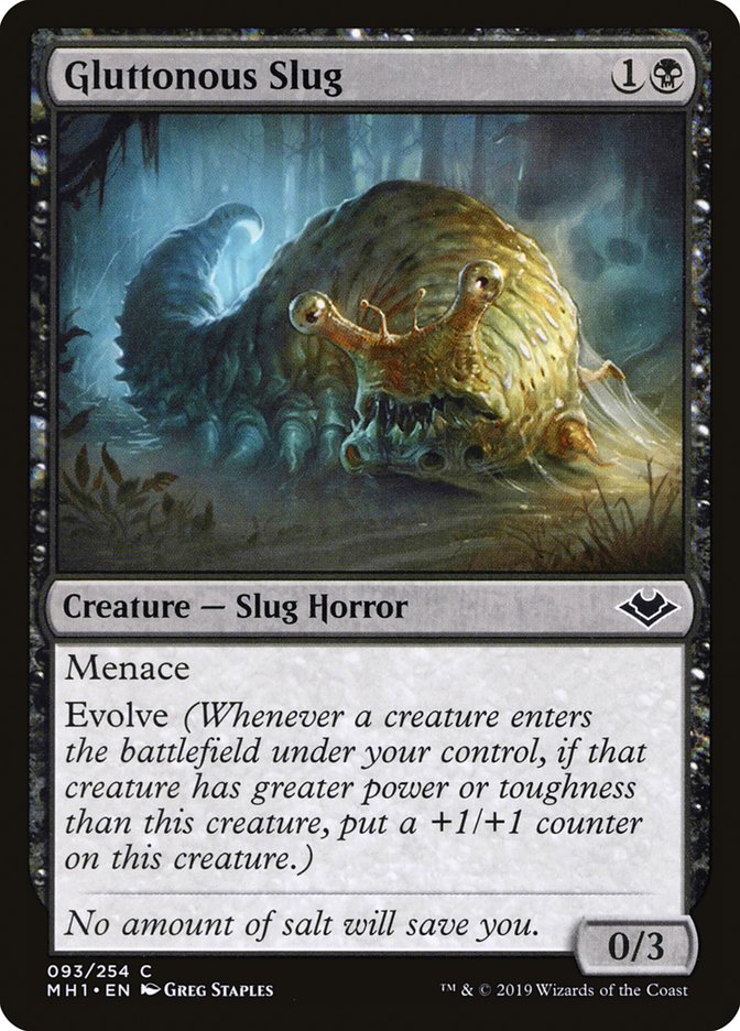 Gluttonous Slug [Modern Horizons] | Dumpster Cat Games