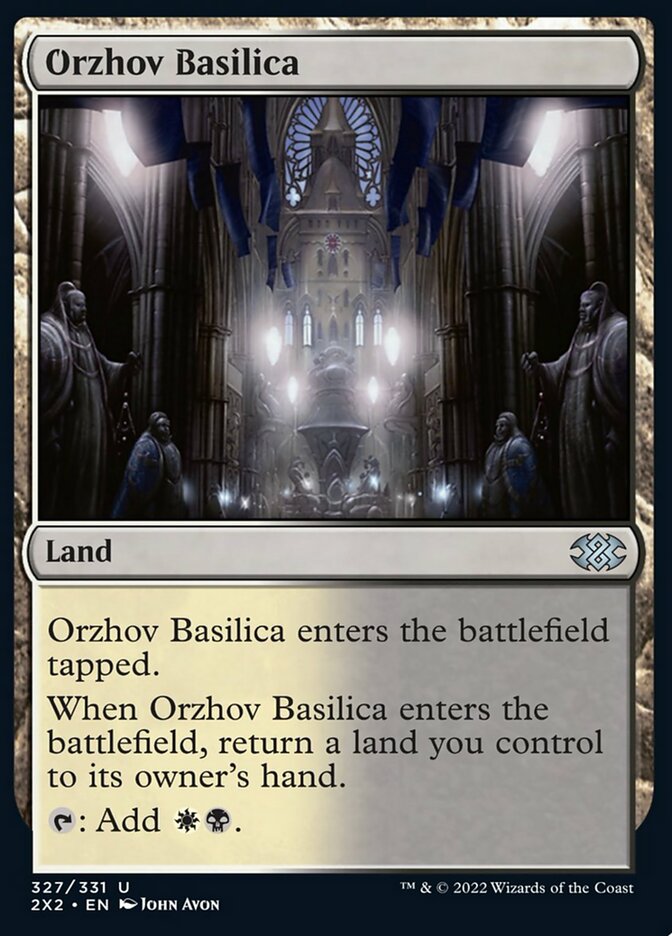 Orzhov Basilica [Double Masters 2022] | Dumpster Cat Games