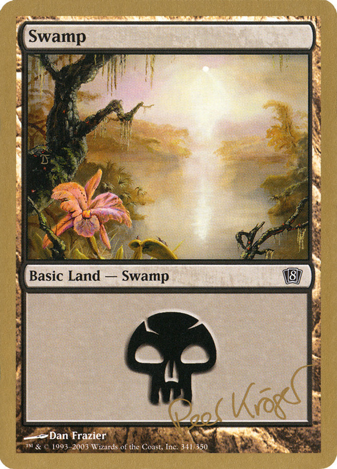 Swamp (pk341) (Peer Kroger) [World Championship Decks 2003] | Dumpster Cat Games