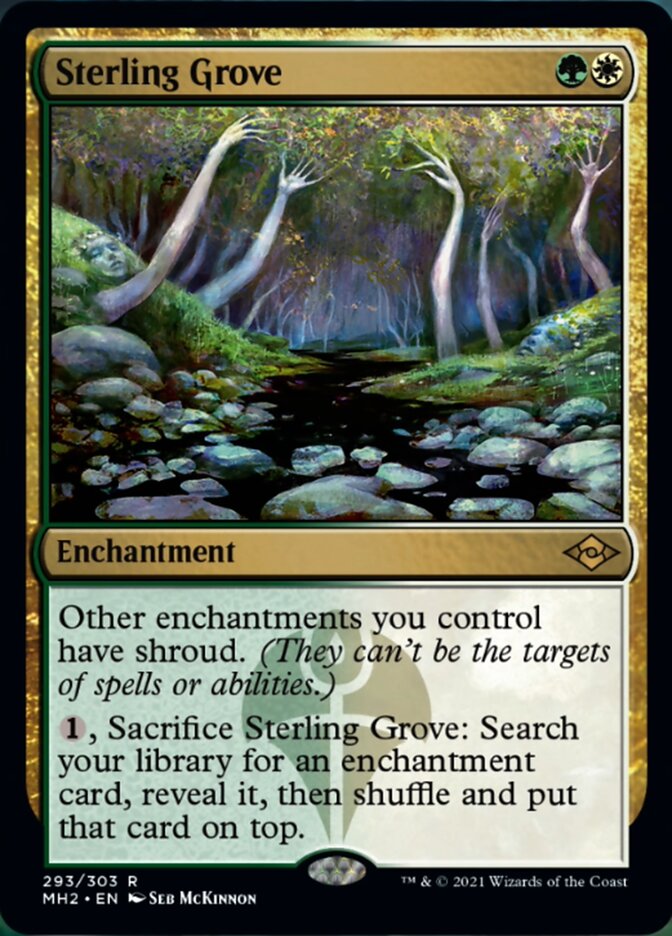 Sterling Grove (Foil Etched) [Modern Horizons 2] | Dumpster Cat Games