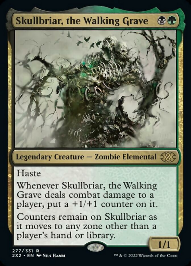 Skullbriar, the Walking Grave [Double Masters 2022] | Dumpster Cat Games