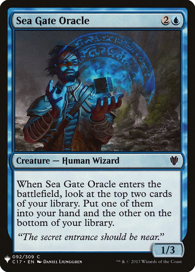 Sea Gate Oracle [Mystery Booster] | Dumpster Cat Games