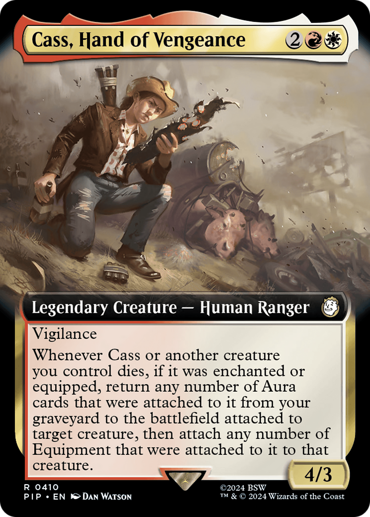 Cass, Hand of Vengeance (Extended Art) [Fallout] | Dumpster Cat Games