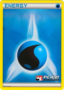 Water Energy (2011 Play Pokemon Promo) [League & Championship Cards] | Dumpster Cat Games