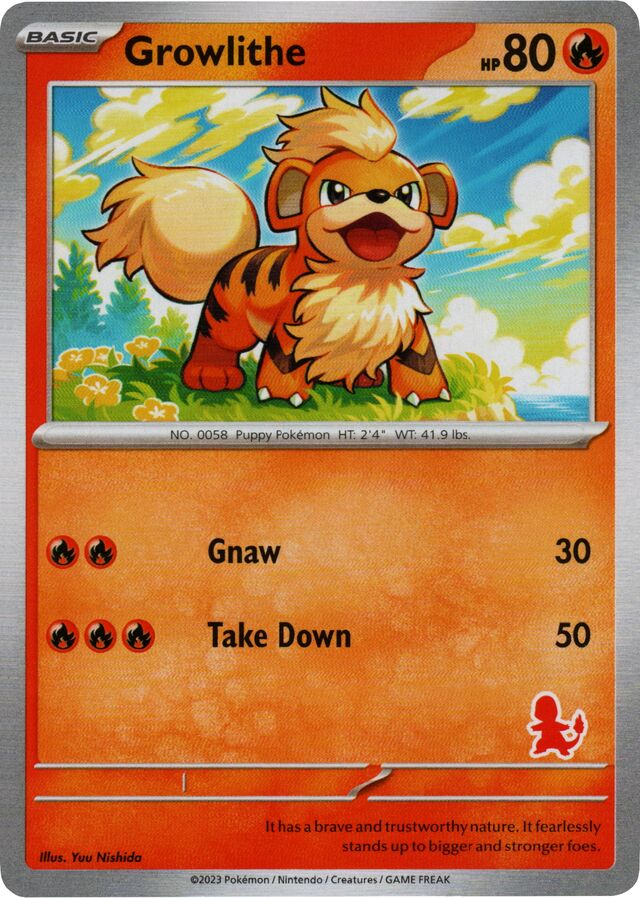 Growlithe [My First Battle] | Dumpster Cat Games