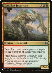 Zendikar Incarnate [The List] | Dumpster Cat Games