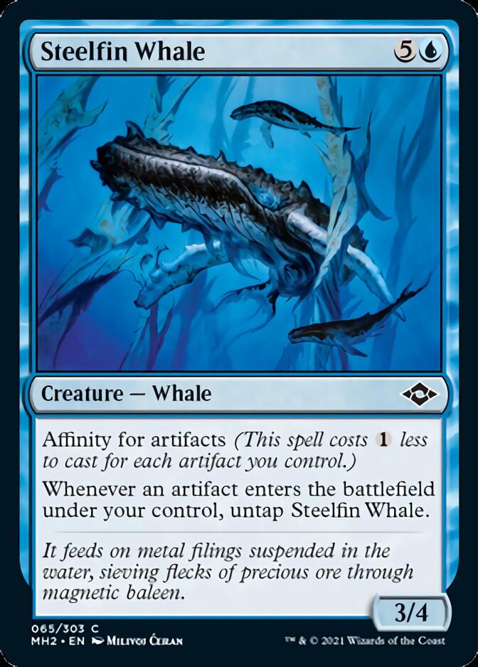 Steelfin Whale [Modern Horizons 2] | Dumpster Cat Games