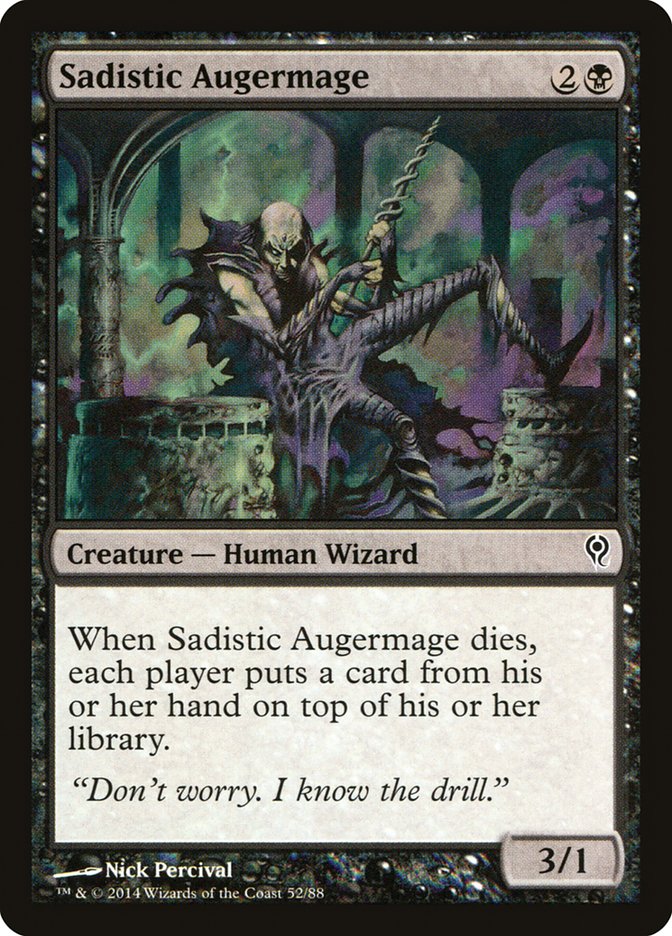 Sadistic Augermage [Duel Decks: Jace vs. Vraska] | Dumpster Cat Games