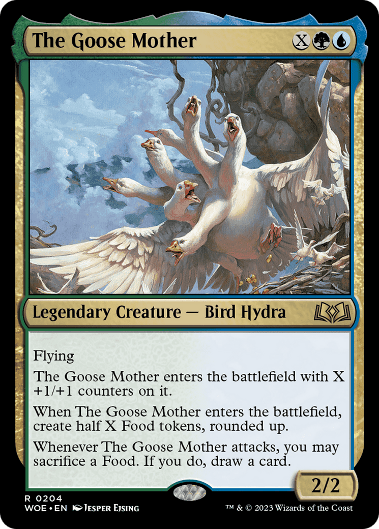 The Goose Mother [Wilds of Eldraine] | Dumpster Cat Games