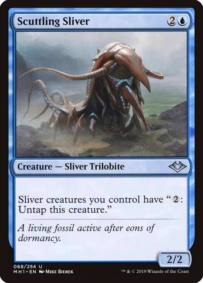 Scuttling Sliver [Modern Horizons] | Dumpster Cat Games