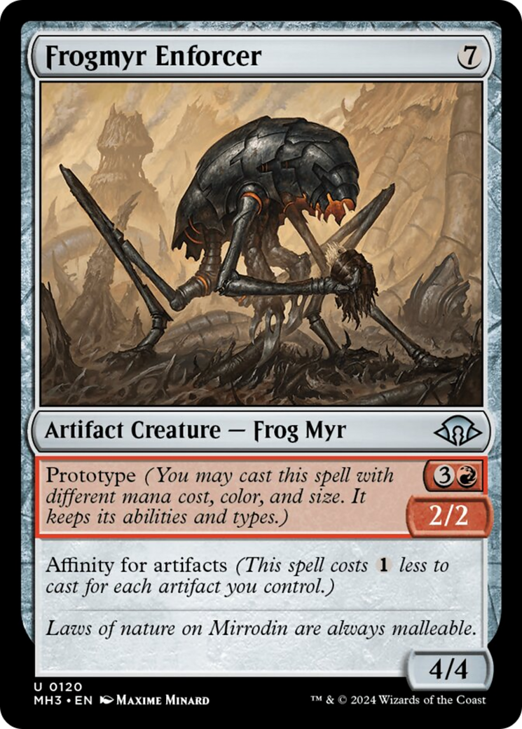 Frogmyr Enforcer [Modern Horizons 3] | Dumpster Cat Games