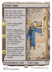 Urza's Saga (White Border) [Mystery Booster 2] | Dumpster Cat Games