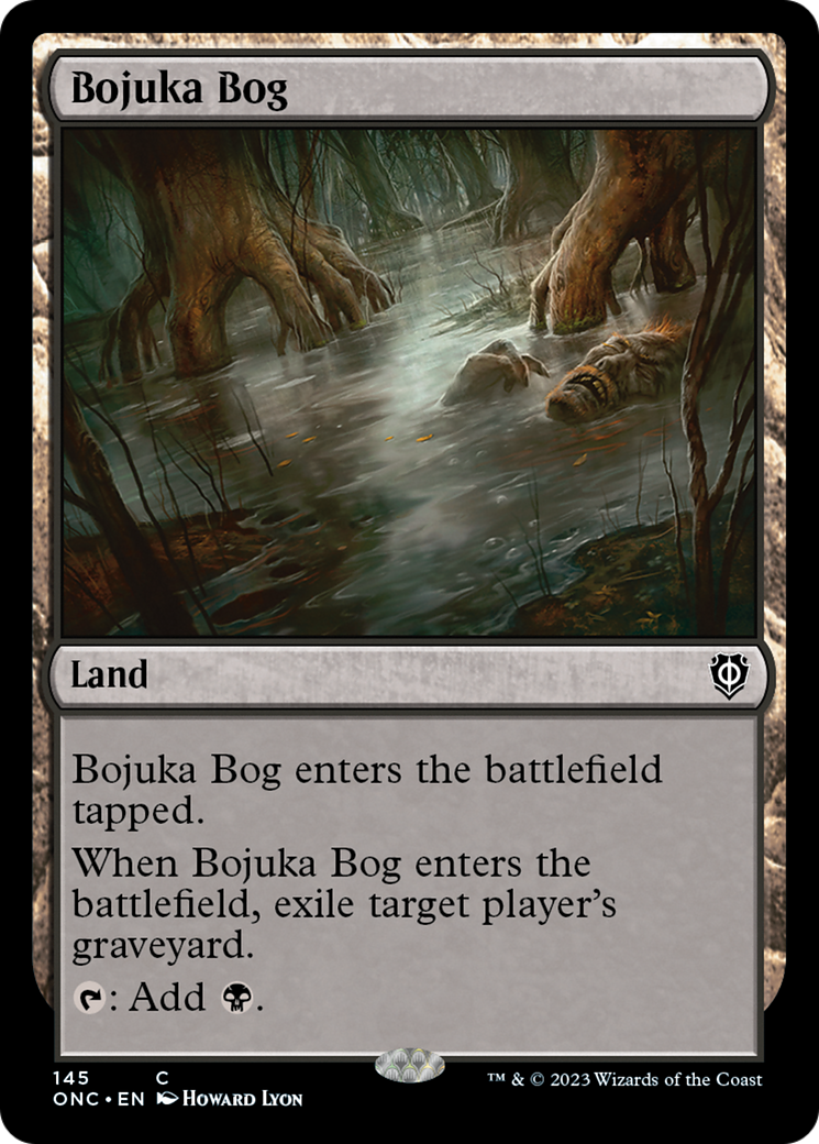 Bojuka Bog [Phyrexia: All Will Be One Commander] | Dumpster Cat Games