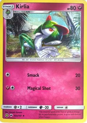 Kirlia (92a/147) [Alternate Art Promos] | Dumpster Cat Games