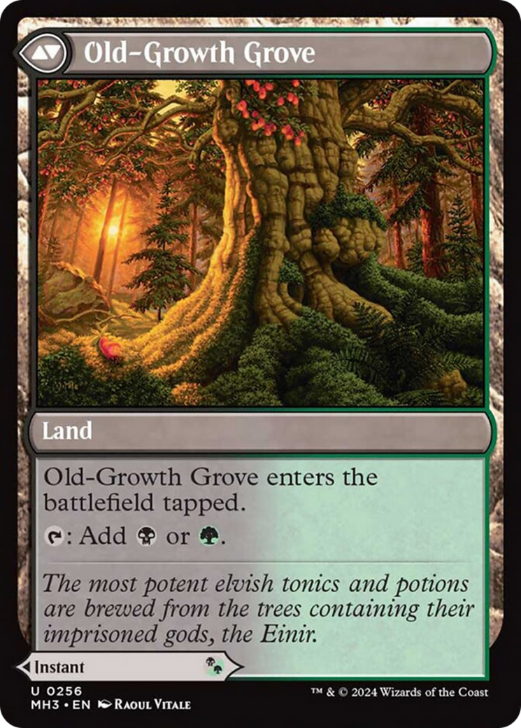 Revitalizing Repast // Old-Growth Grove [Modern Horizons 3] | Dumpster Cat Games