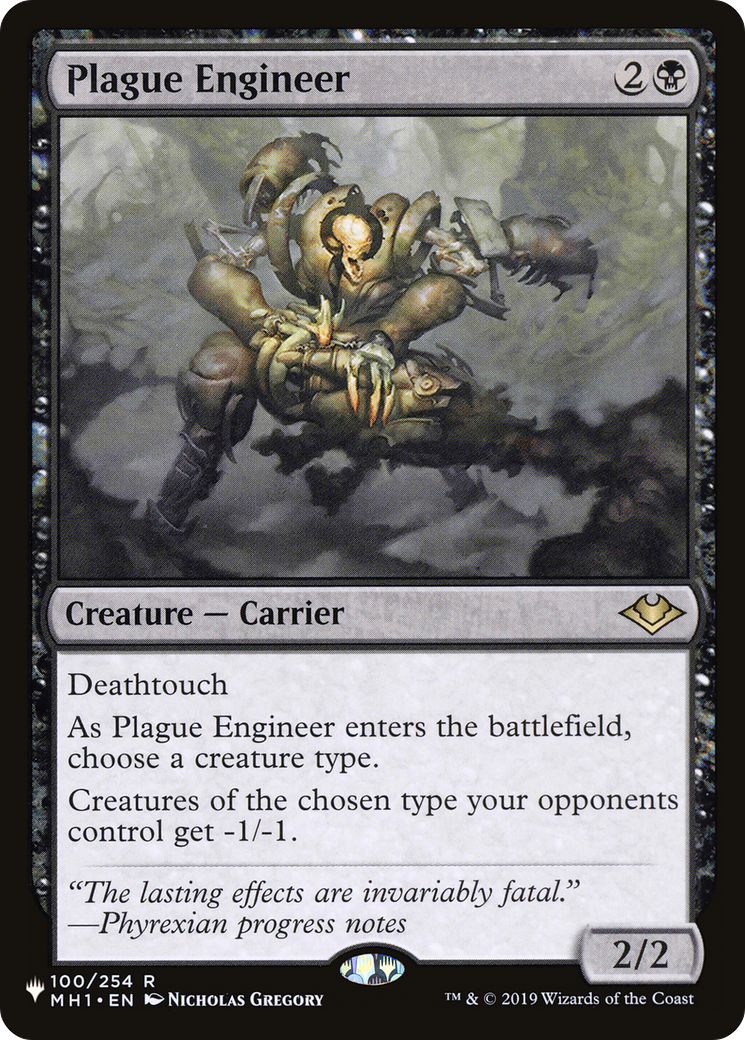 Plague Engineer [The List Reprints] | Dumpster Cat Games