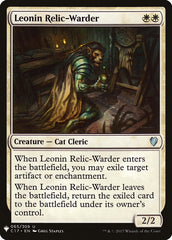 Leonin Relic-Warder [Mystery Booster] | Dumpster Cat Games