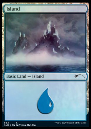 Island (Spirits) (553) [Secret Lair Drop Promos] | Dumpster Cat Games