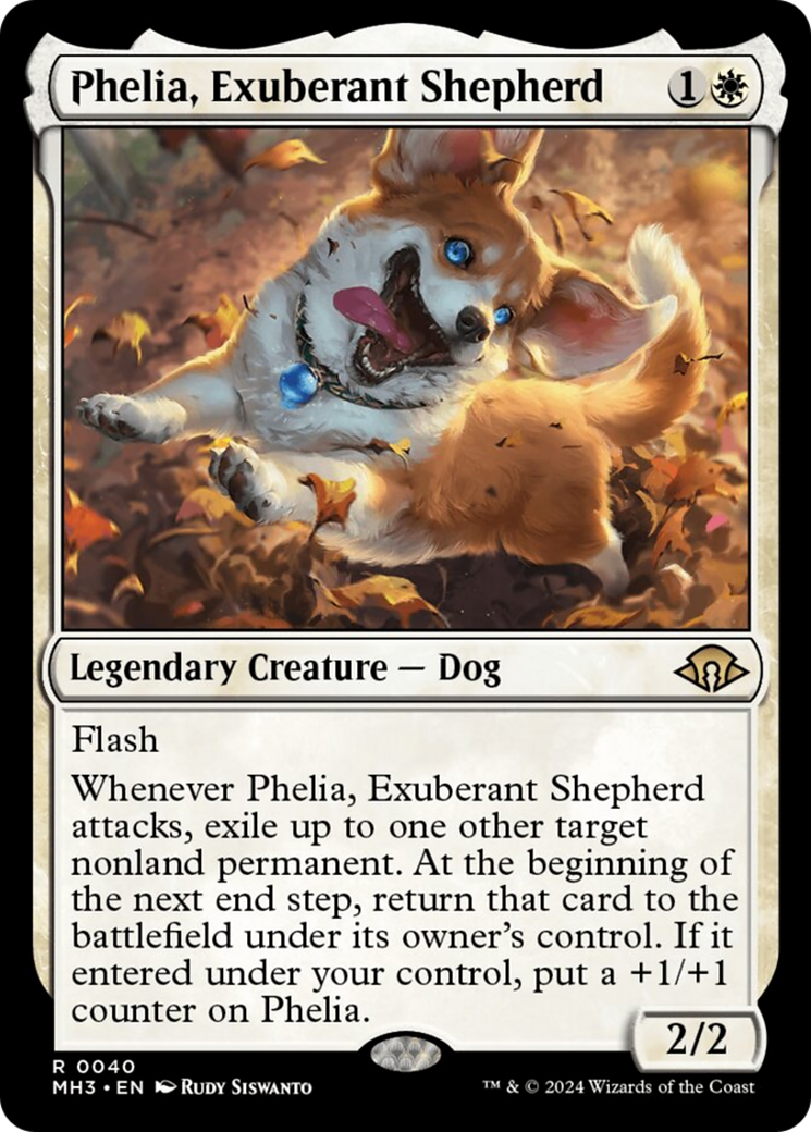 Phelia, Exuberant Shepherd [Modern Horizons 3] | Dumpster Cat Games