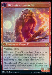 Volatile Arsonist // Dire-Strain Anarchist [Innistrad: Crimson Vow Prerelease Promos] | Dumpster Cat Games