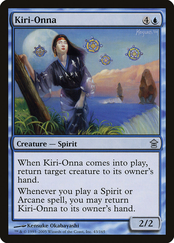 Kiri-Onna [Saviors of Kamigawa] | Dumpster Cat Games