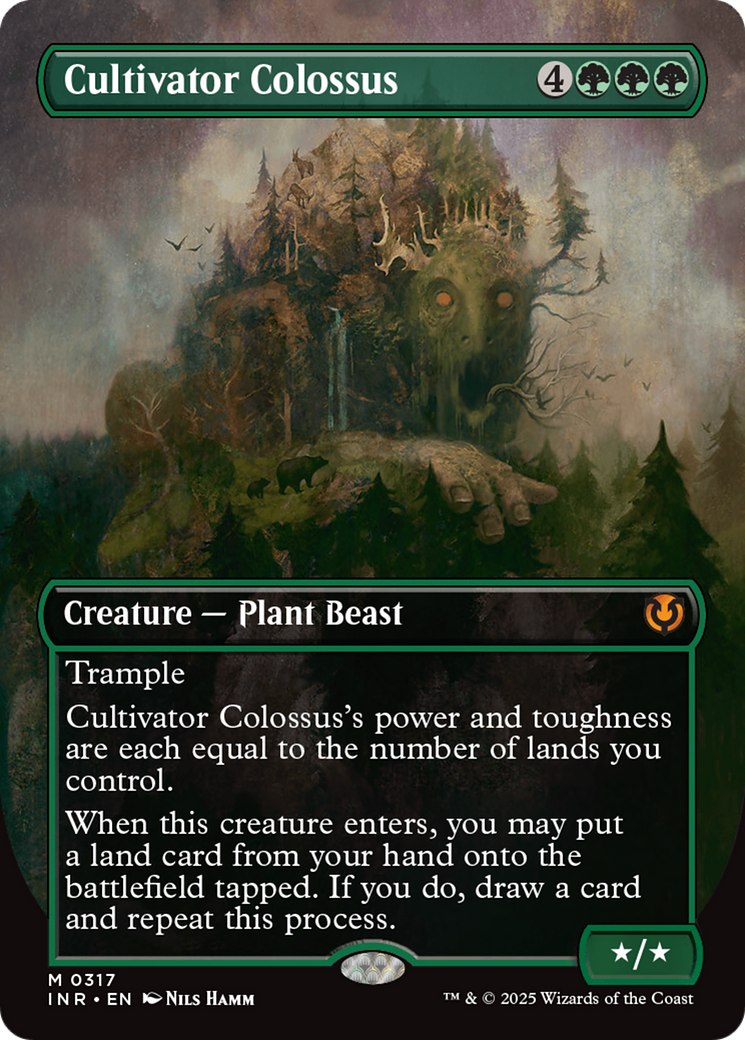 Cultivator Colossus (Borderless) [Innistrad Remastered] | Dumpster Cat Games