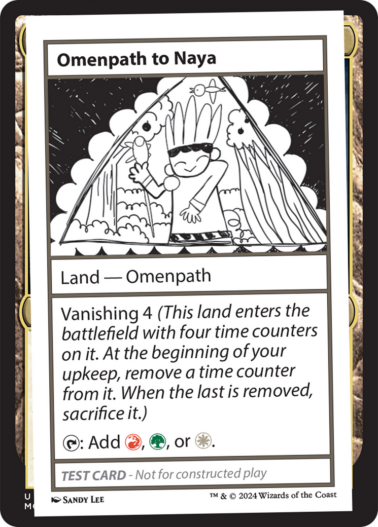 Omenpath to Naya [Mystery Booster 2 Playtest Cards] | Dumpster Cat Games