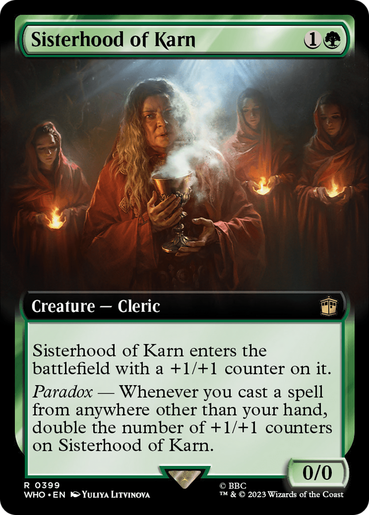 Sisterhood of Karn (Extended Art) [Doctor Who] | Dumpster Cat Games