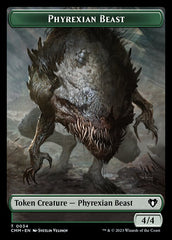 Eldrazi Scion // Phyrexian Beast Double-Sided Token [Commander Masters Tokens] | Dumpster Cat Games