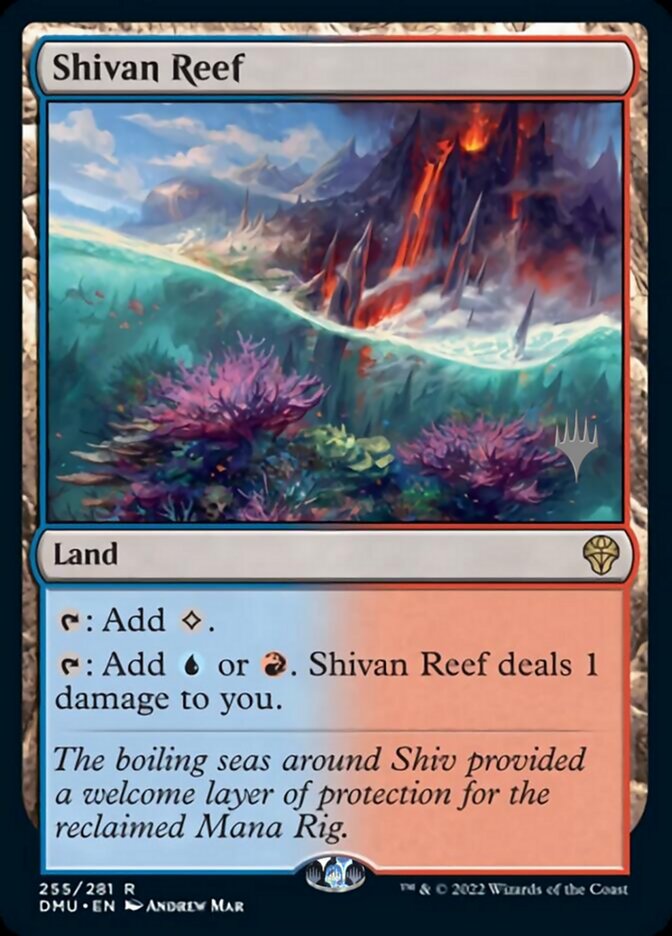 Shivan Reef (Promo Pack) [Dominaria United Promos] | Dumpster Cat Games