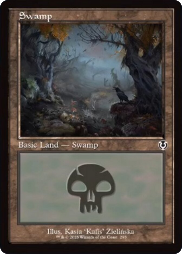 Swamp (293) (Retro Frame) [Innistrad Remastered] | Dumpster Cat Games